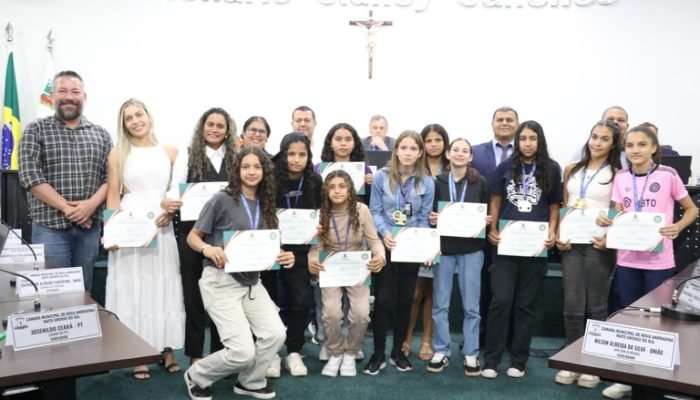 Escola de Nova Andradina conquista tricampeonato de futsal nos Jogos Escolares