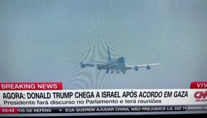 Donald Trump chega a Israel para receber reféns, diz site