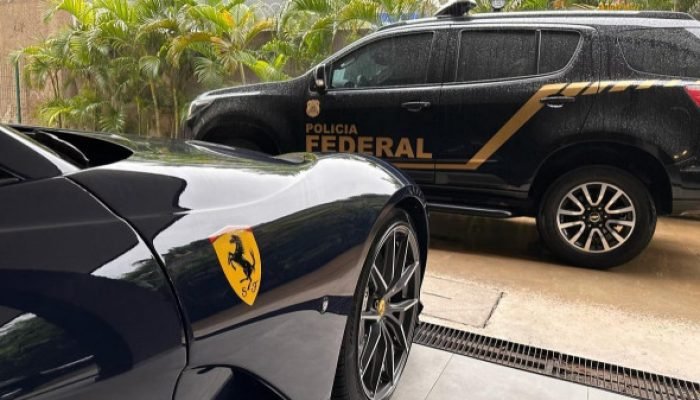 Ferrari de R$ 4 milhões é apreendida pela PF em operação contra sindicato