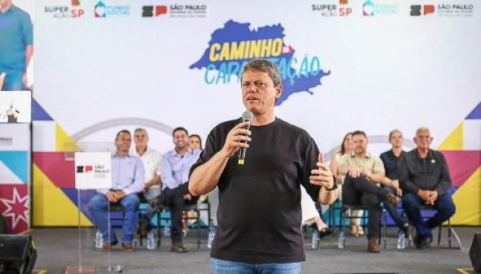 Paraná Pesquisas: Tarcísio lidera intenções de voto para reeleição em SP