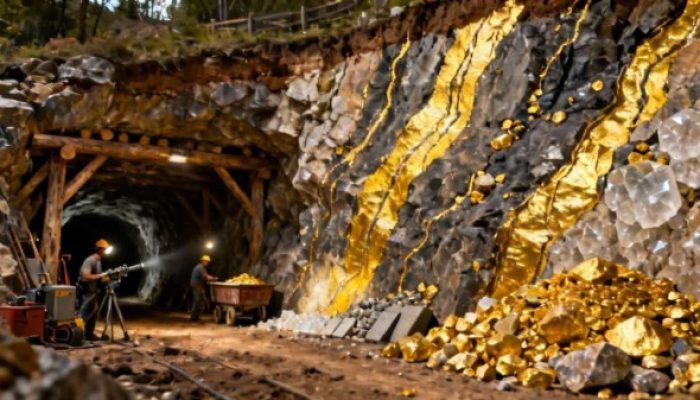 China acha jazida com potencial de 1.000 toneladas de ouro