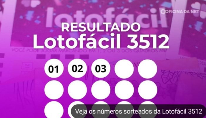 Lotofácil 3512 distribui R$ 1,8 milhão em SP