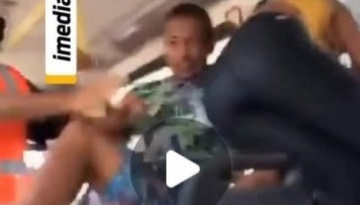Flagrante de traição em ônibus de Manaus gera tumulto e viraliza