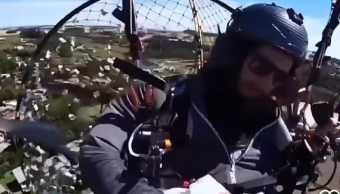 Piloto de Paramotor Realiza Pouso de Emergência em Sarandi Após Falha na Hélice