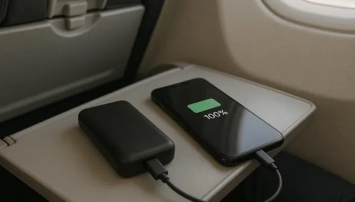 Power banks em voos: saiba as regras para uso em aviões