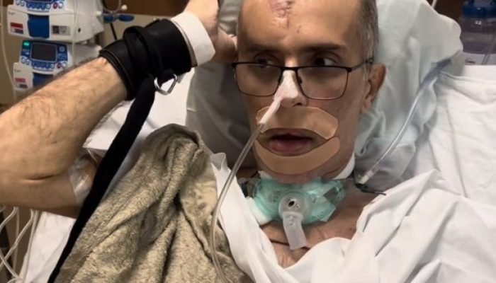 Felipe, policial baleado em ação no RJ, aparece se recuperando