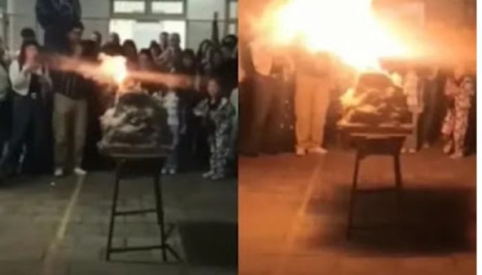 Maquete de vulcão explode em feira de ciências em SP; 17 ficam feridos