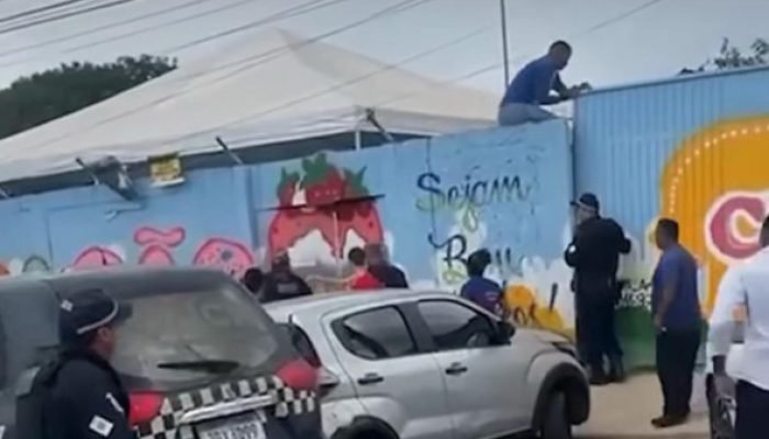 Homem em Surto Invade Escola Pública em Planaltina