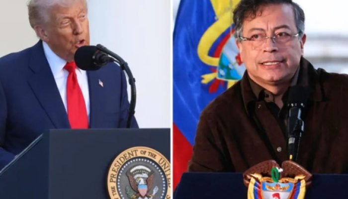 Trump acusa Petro de tráfico e suspende auxílio à Colômbia