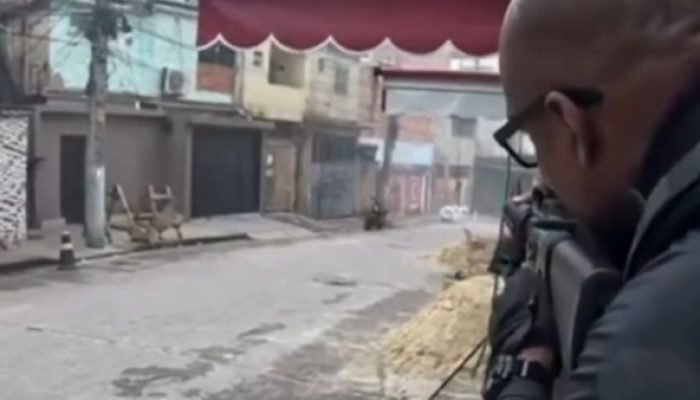 Vídeo mostra cena impactante da operação no Rio de Janeiro; ASSISTA