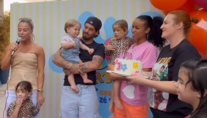 Celebração na casa de Zé Felipe marca aniversário de Floflor