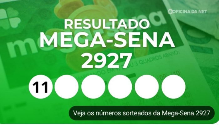 Mega-Sena 2927: confira o resultado do sorteio desta terça (14)