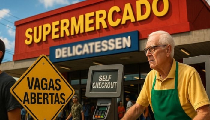 Escassez de trabalhadores desafia supermercados: vagas sobram, mas jovens evitam o setor