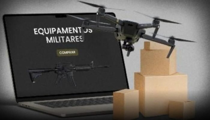 Comércio Online de Equipamentos Táticos e Armas Alimenta Fações Criminosas no Brasil